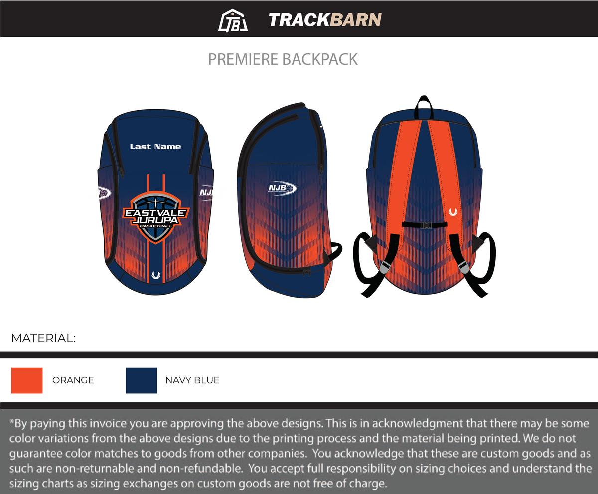 NJBL EASTVALE - Premiere Backpack