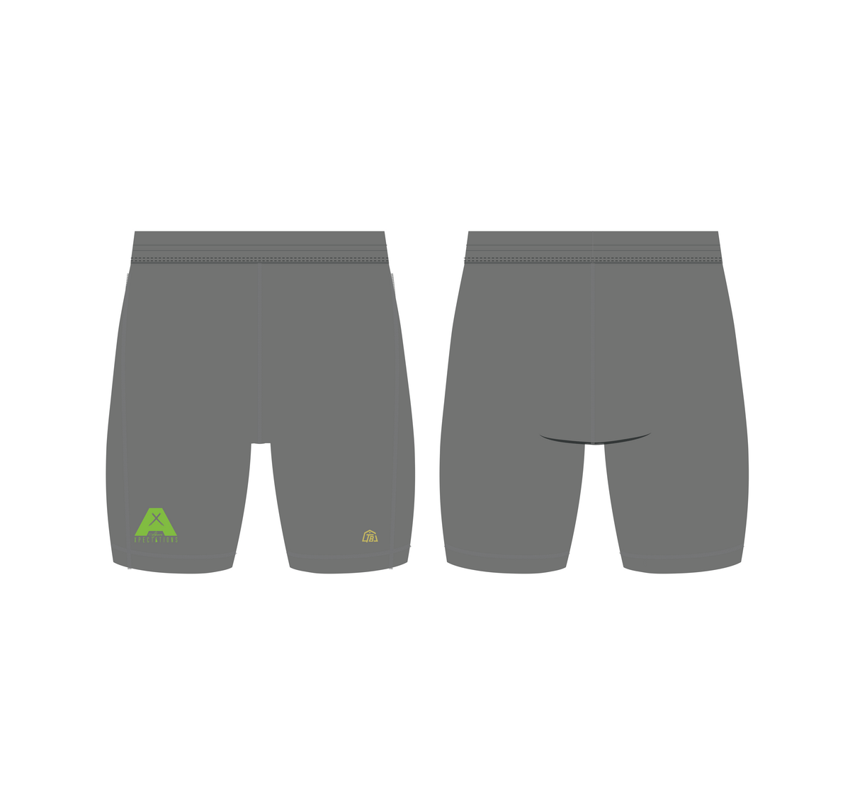 Above Xpectations - Men Compression Shorts (1205) - TrackBarn
