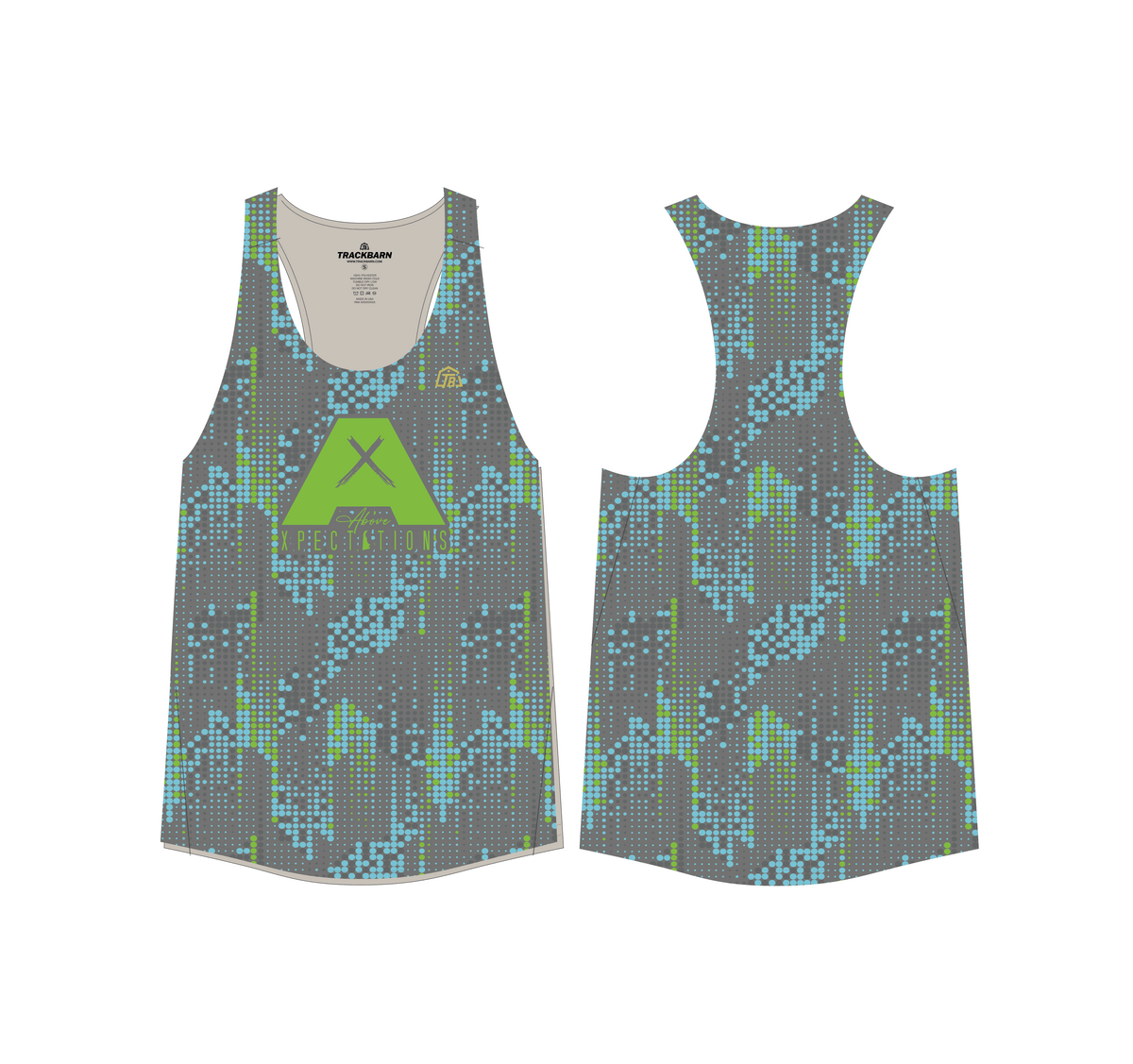 Above Xpectations - Mens Track Singlet (1203) - TrackBarn