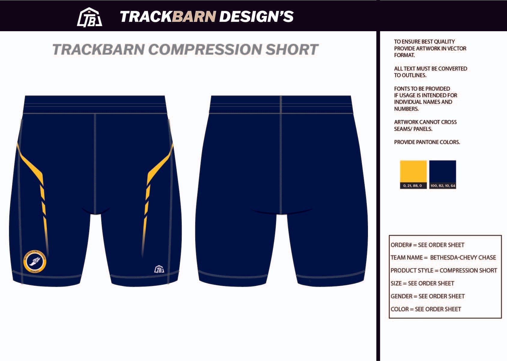 Bethesda - Chevy - Chase Mens Short Running Tight - TrackBarn