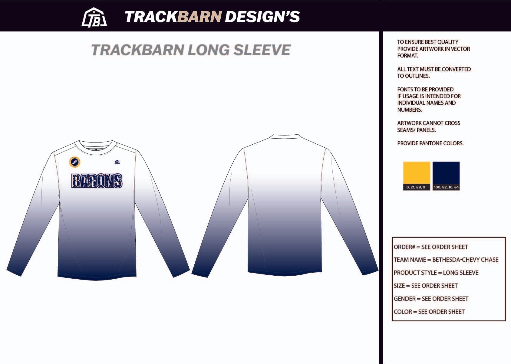 Bethesda - Chevy - Chase Mens Stretch Light LS Tee - TrackBarn