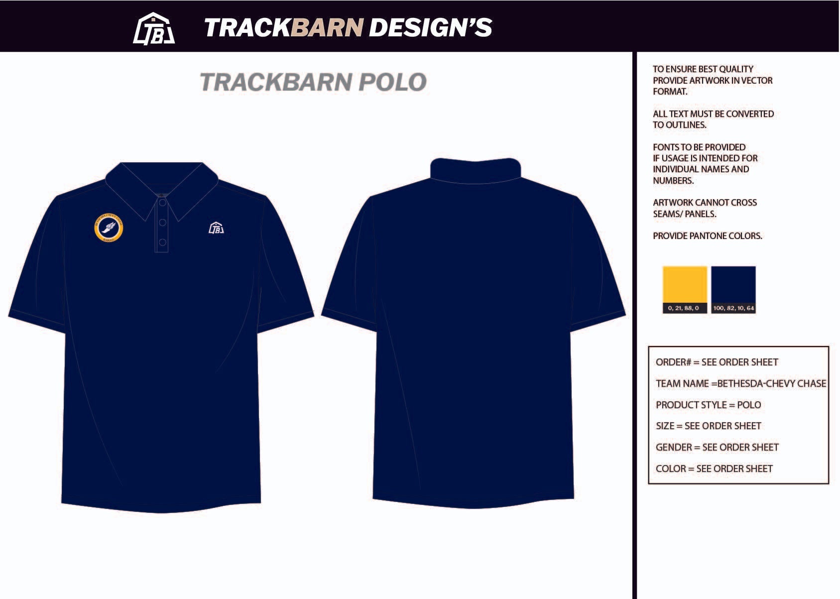 Bethesda - Chevy - Chase Womens Polo - TrackBarn