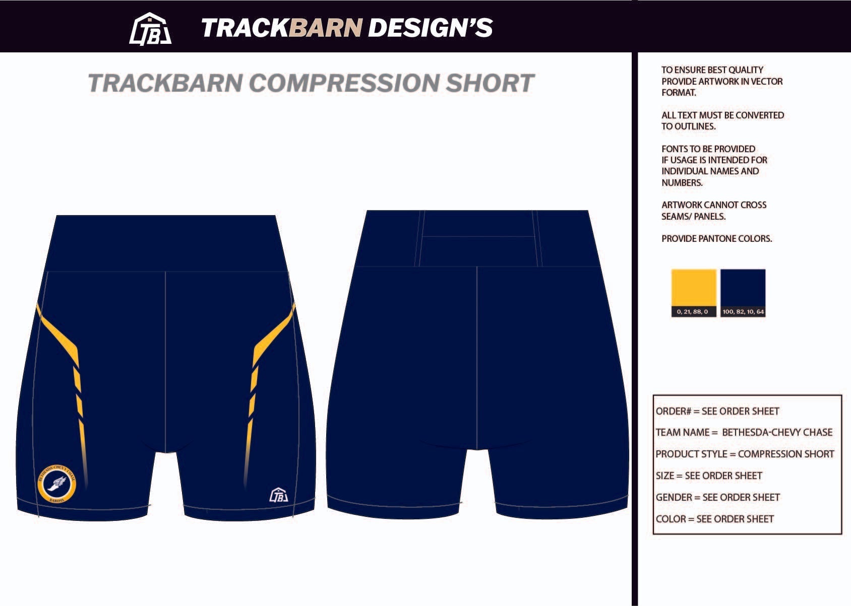 Bethesda - Chevy - Chase Womens Short Running Tight - TrackBarn