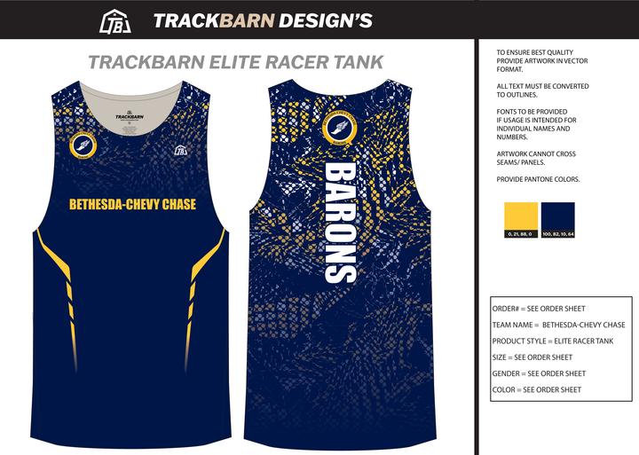 Bethesda Chevy Chase - Youth Track Singlet (1603) - TrackBarn