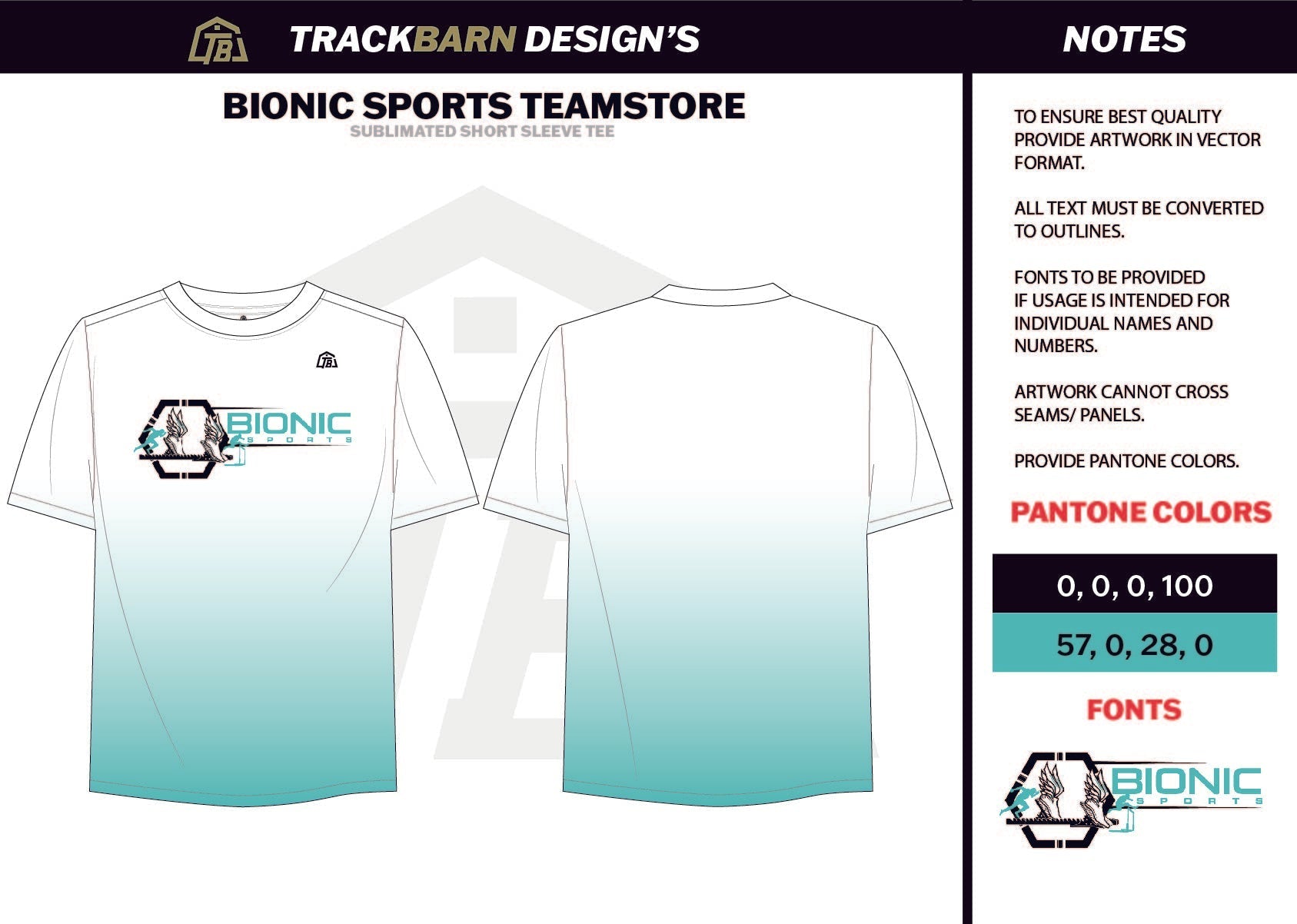 Bionic - Sports - Youth Tech Tee - TrackBarn