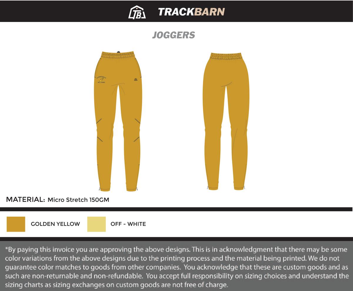 Clarksville AllStars - Joggers - TrackBarn