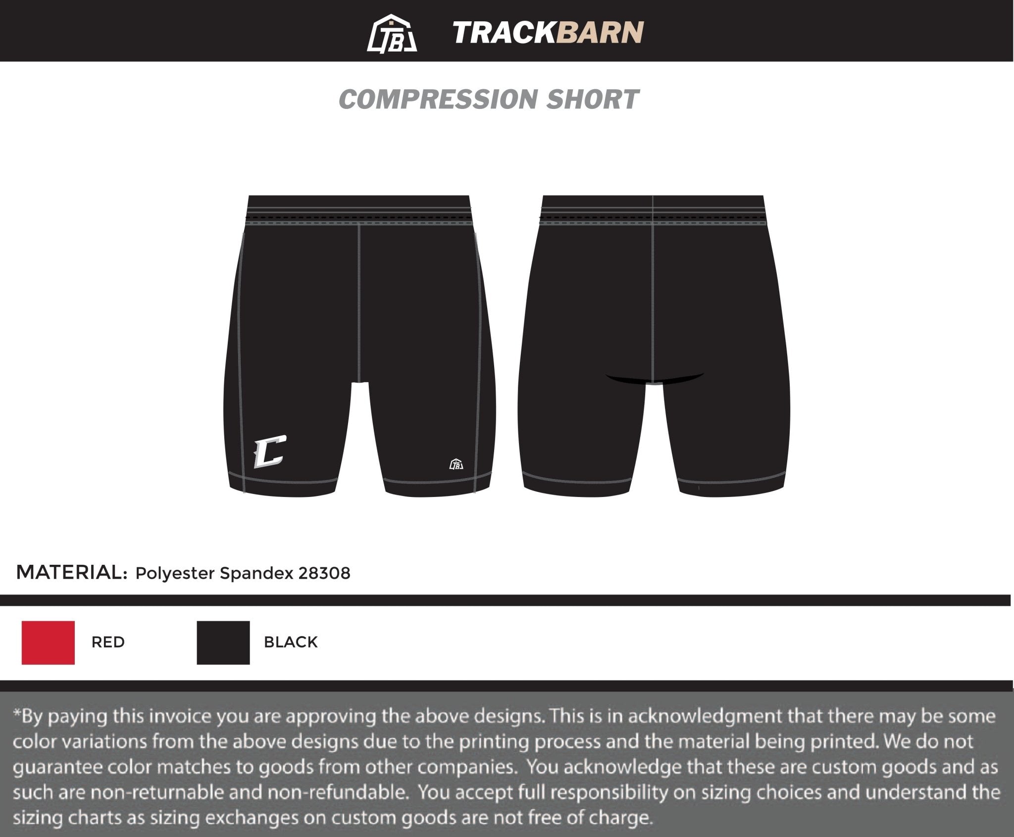 Connetquot - Men Compression Shorts - TrackBarn