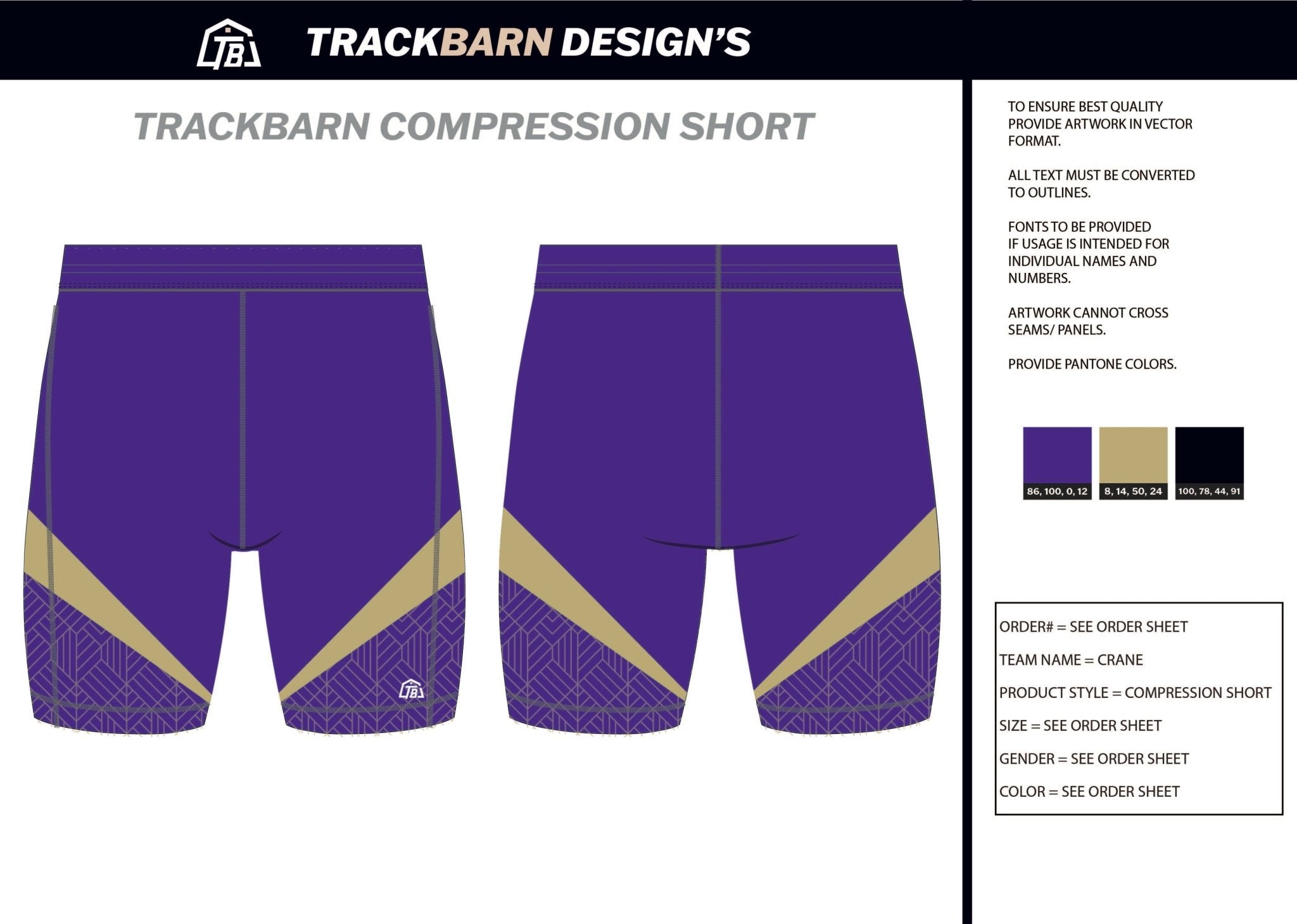 Crane - Mens Short Running Tight - TrackBarn