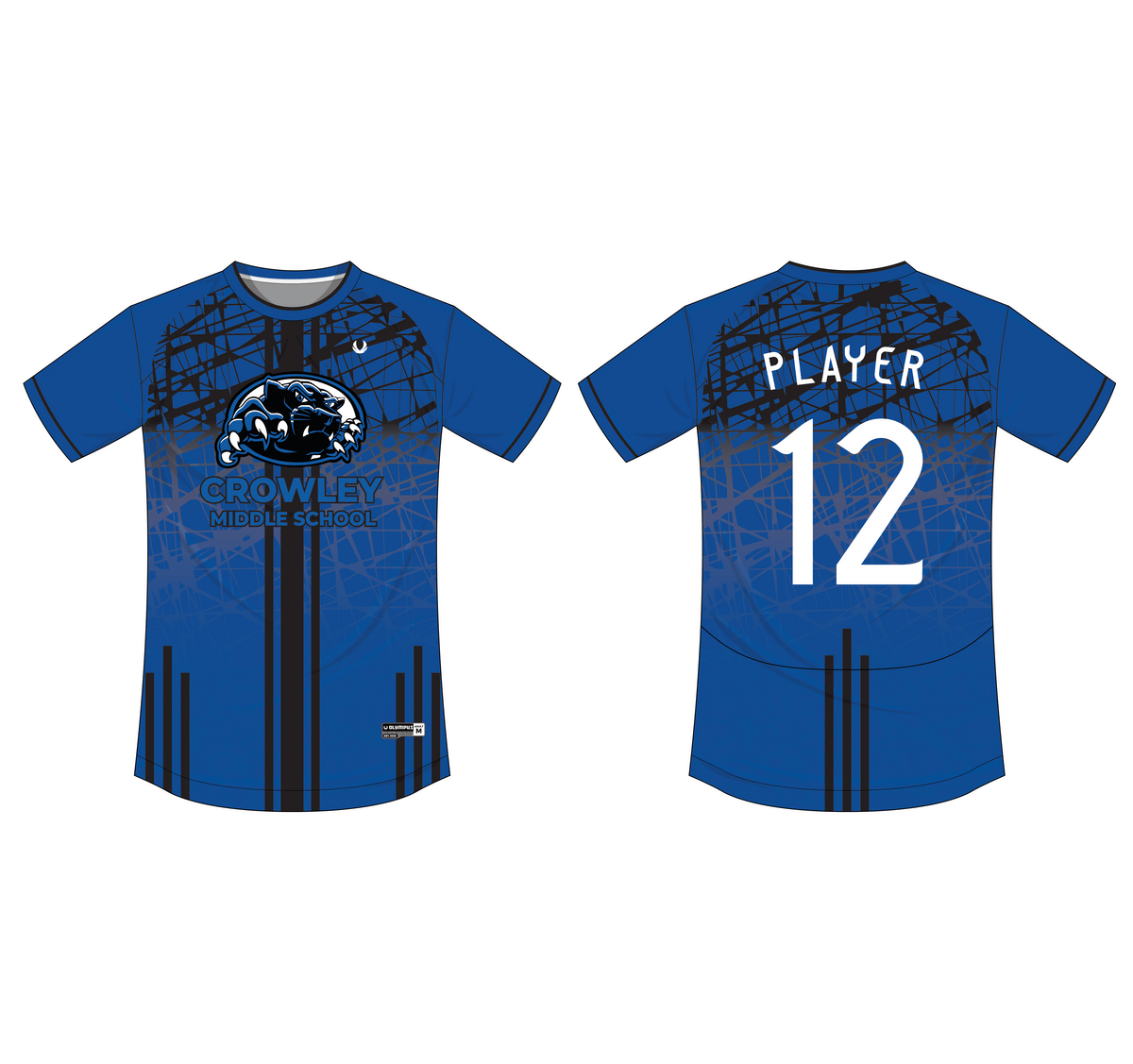 Crowley Middle School Boys 7th - Women Essential Soccer Jersey - (1049) - TrackBarn