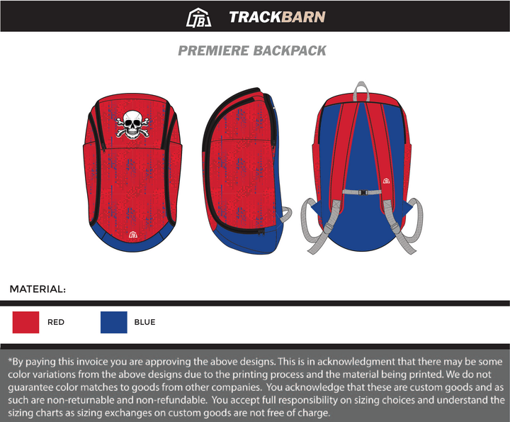 Fight or die - Premiere Backpack (2753) - TrackBarn