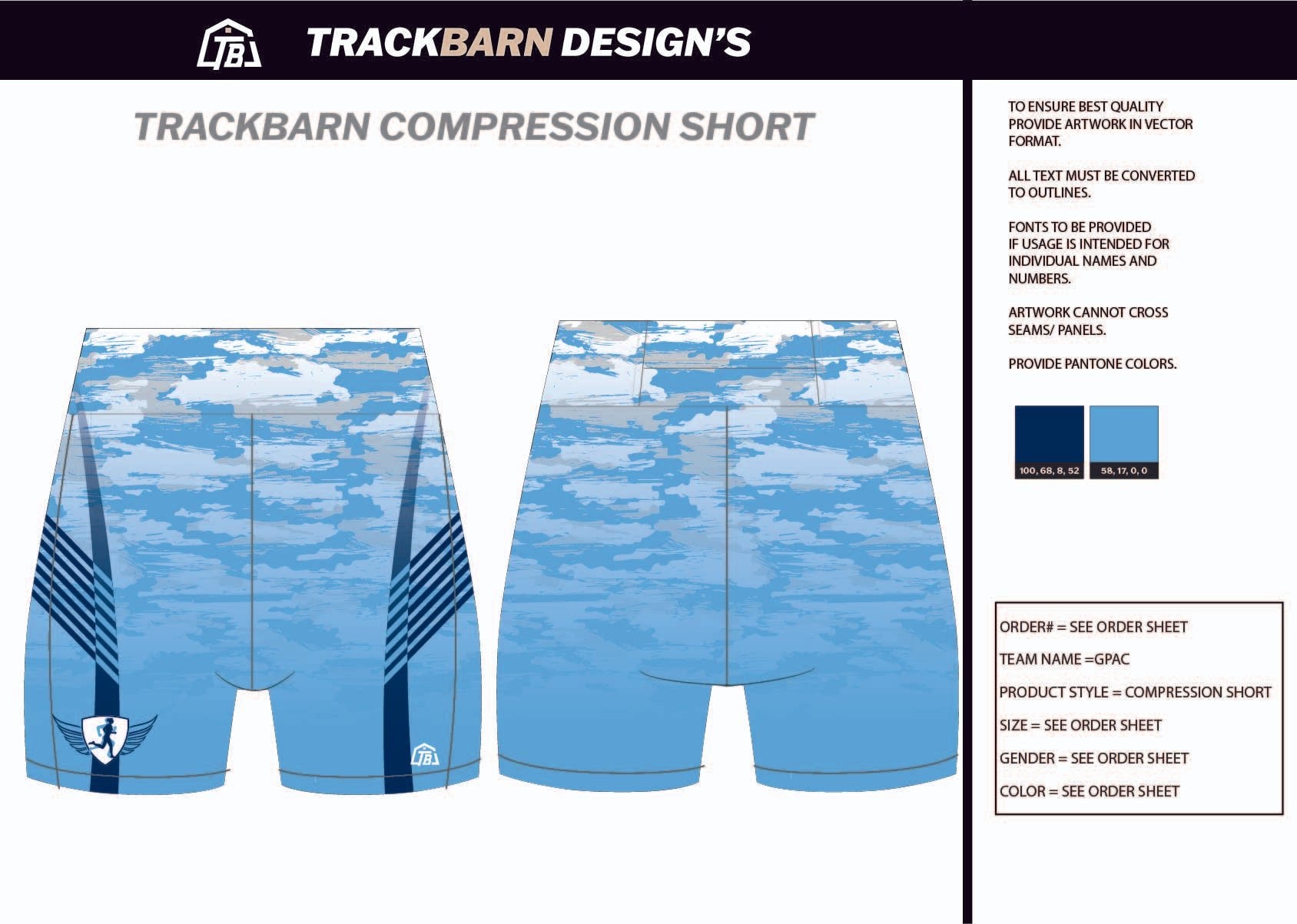 Gately Park - Athletic - Club Womens Short Running Tight - TrackBarn