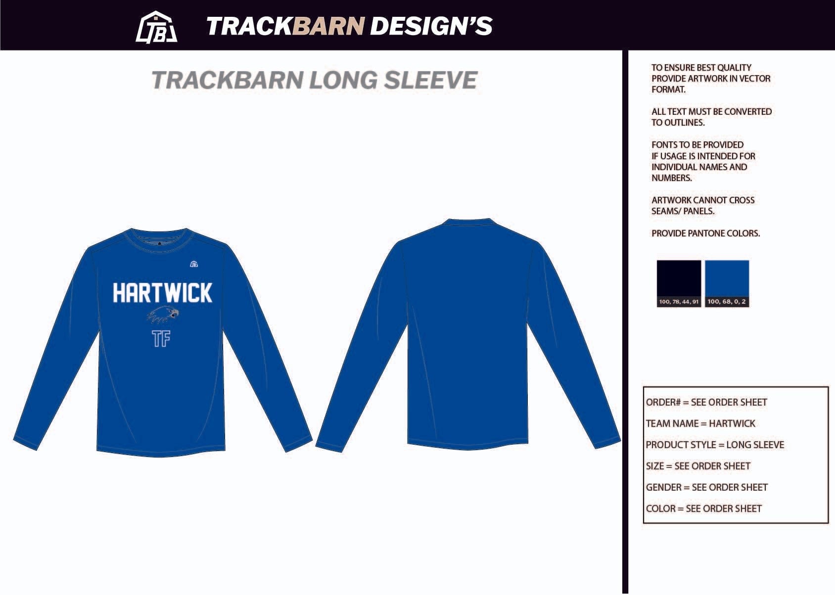 Hartwick - Womens Stretch Light LS Tee - TrackBarn