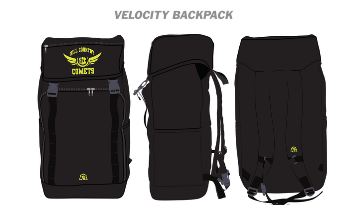 Hill Country Comets - Velocity Backpack (1397) - TrackBarn