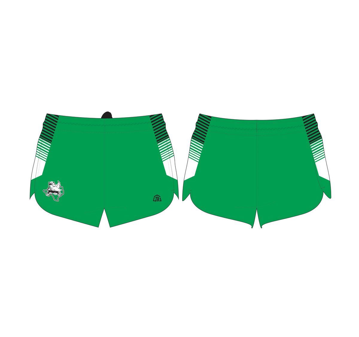 Iowa Park Hawks / Lady Hawks - Women Split Shorts - (929) - TrackBarn