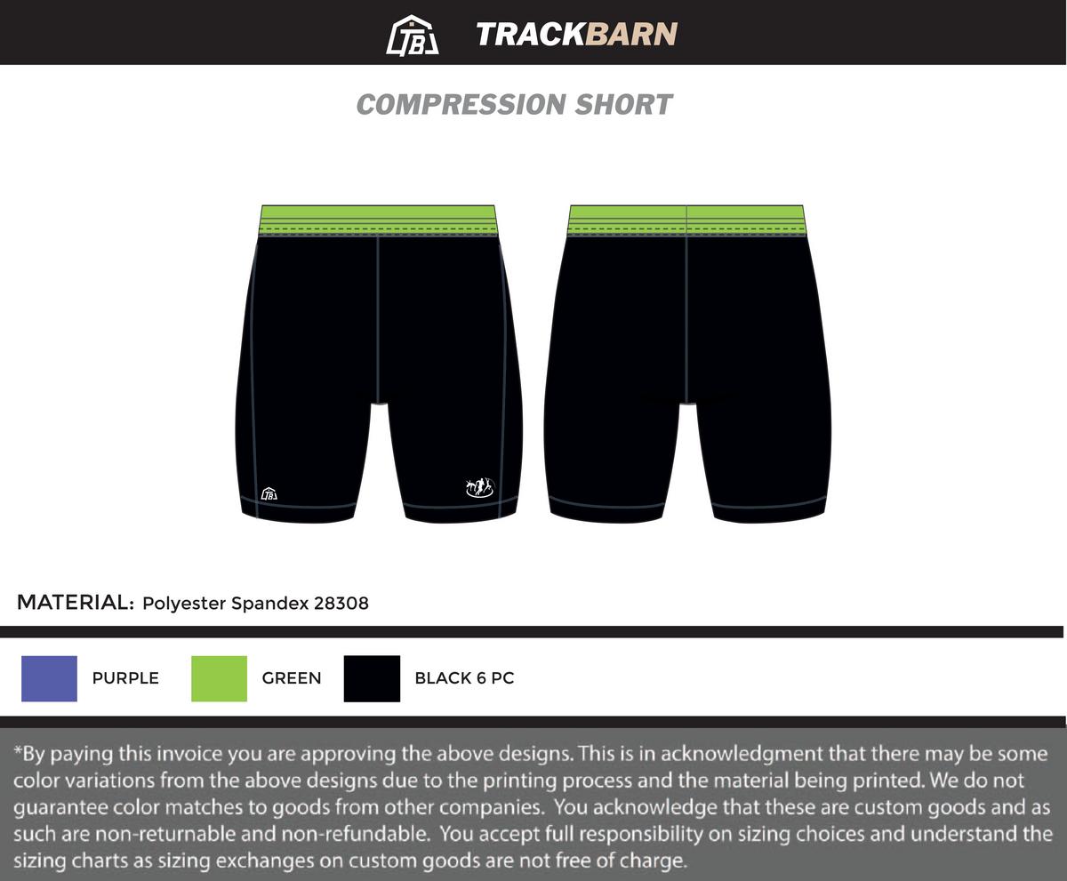 JD Athletics - Mens Short Running Tight - TrackBarn