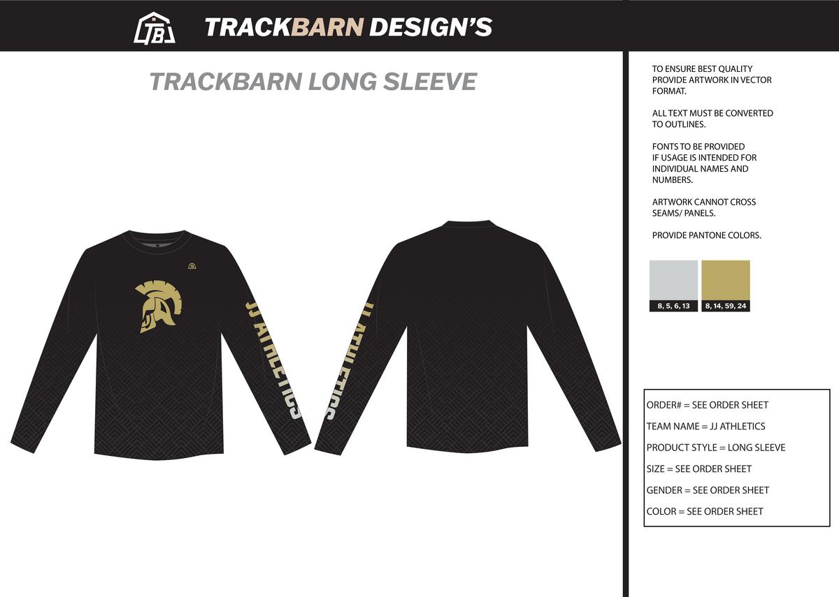 JJ Athletics - Men Stretch Light Long Sleeve - TrackBarn