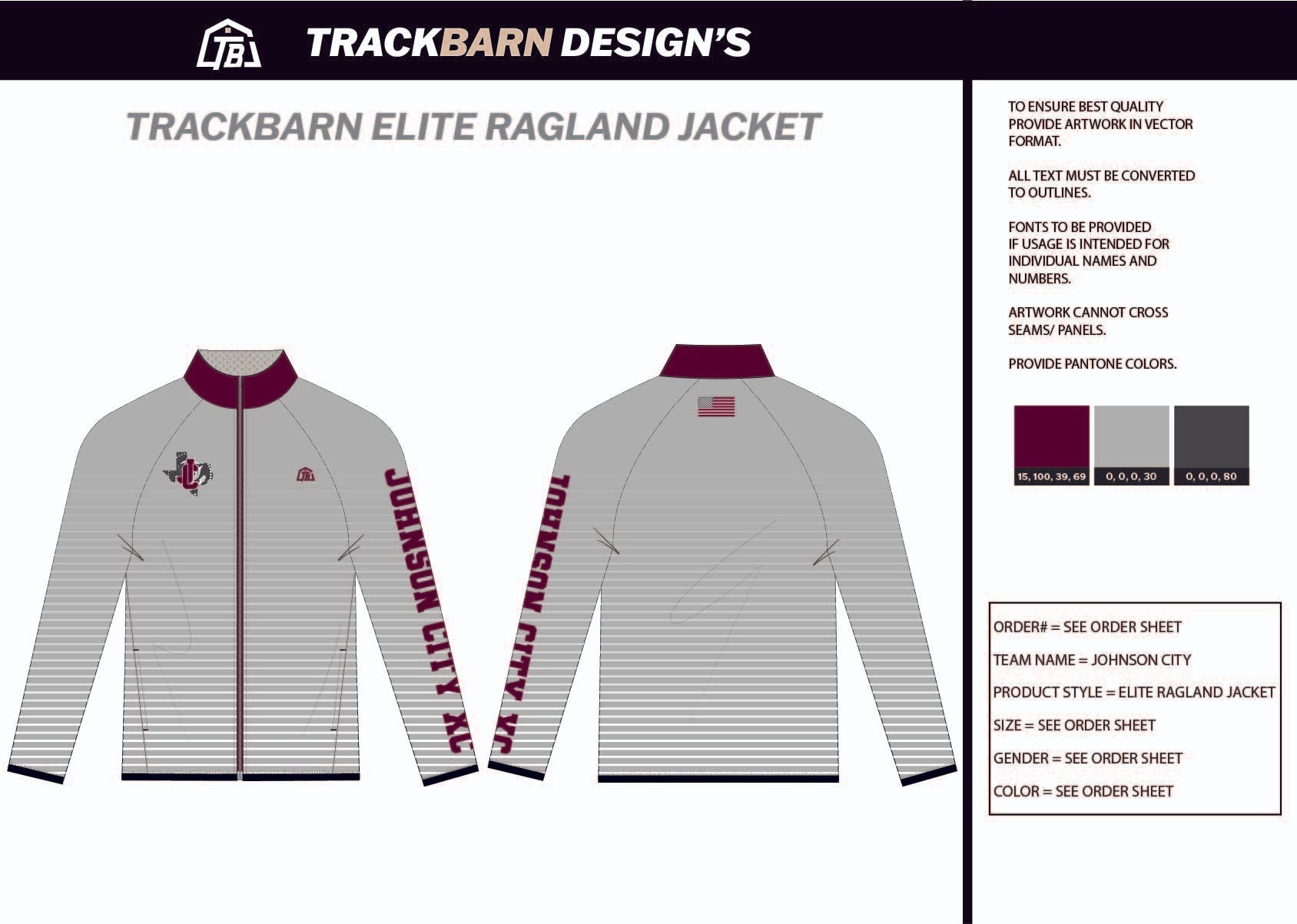 Johnson - City - XC Mens Full Zip Jacket - TrackBarn