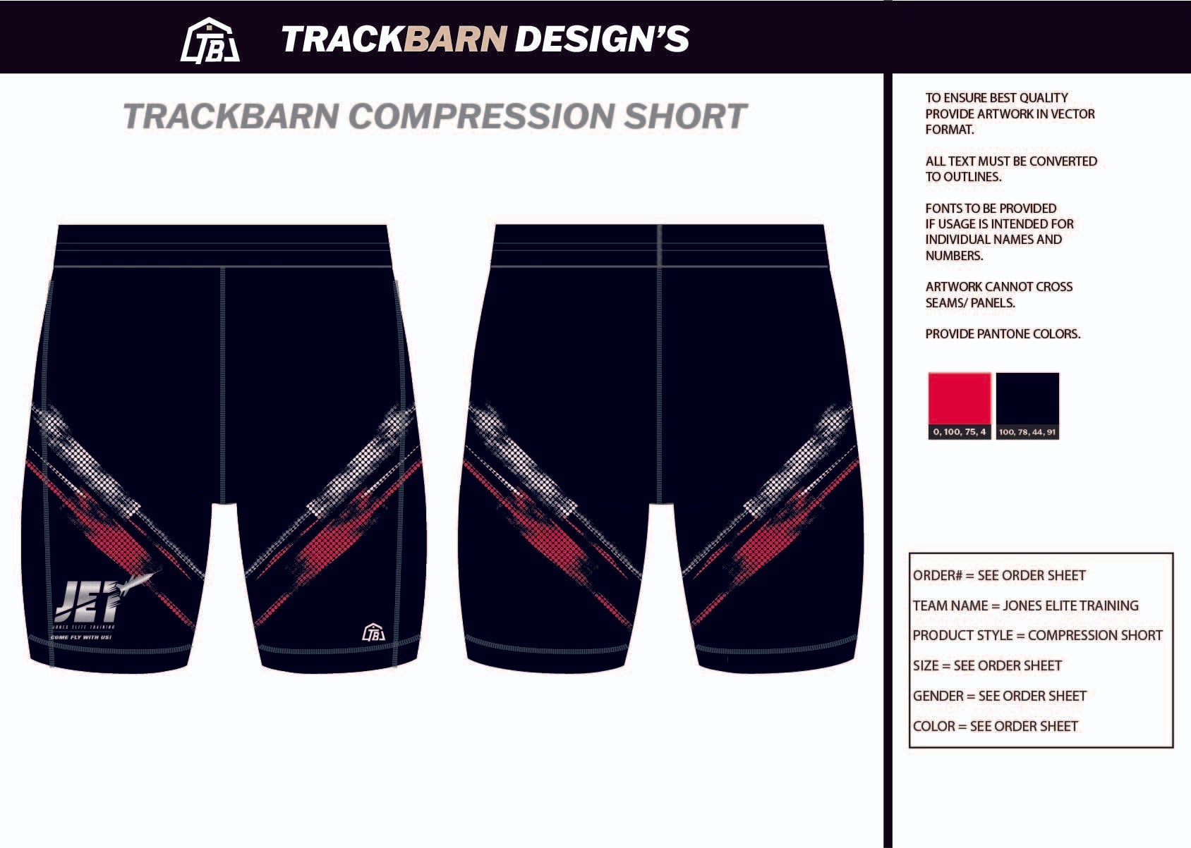 Jones - Elite - Training Mens Short Running Tight - TrackBarn