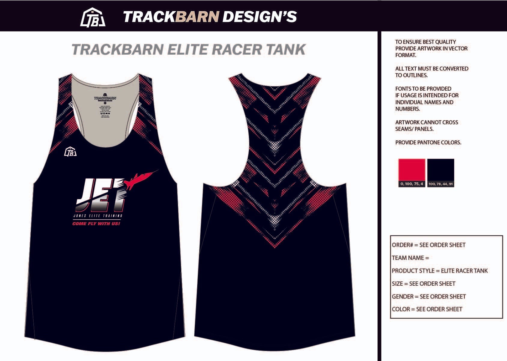 Jones - Elite - Training Womens Track Singlet - TrackBarn