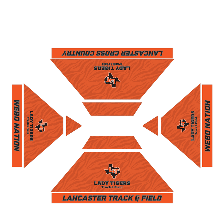 lancaster 10 x 15 tent with Walls - Elite Backpack (1529) - TrackBarn