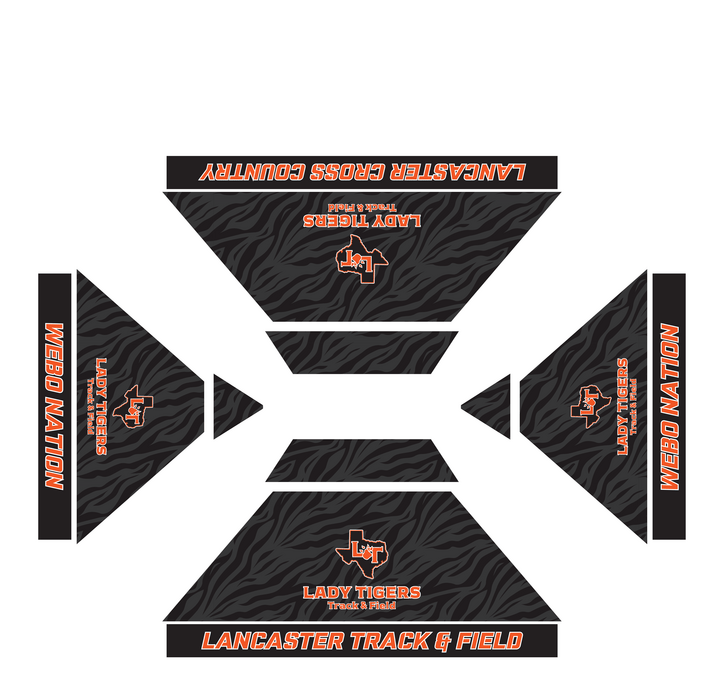 lancaster 10 x 15 tent with Walls - Velocity Backpack (1527) - TrackBarn