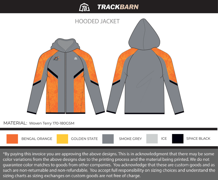 Maryland Blaze - Men Hooded Jacket (553) - TrackBarn
