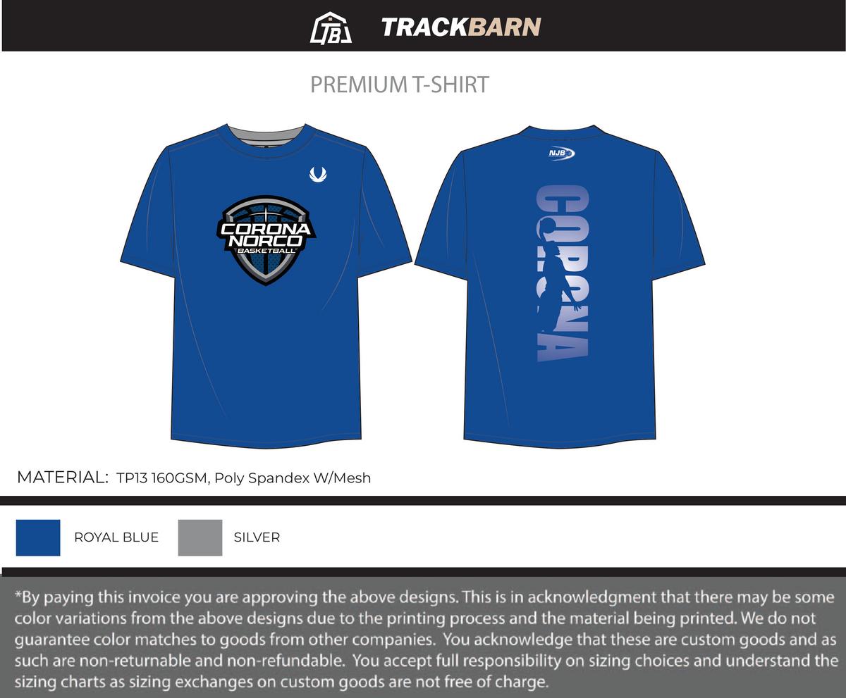 NJB NORCO - Women T-Shirt - Blue - TrackBarn