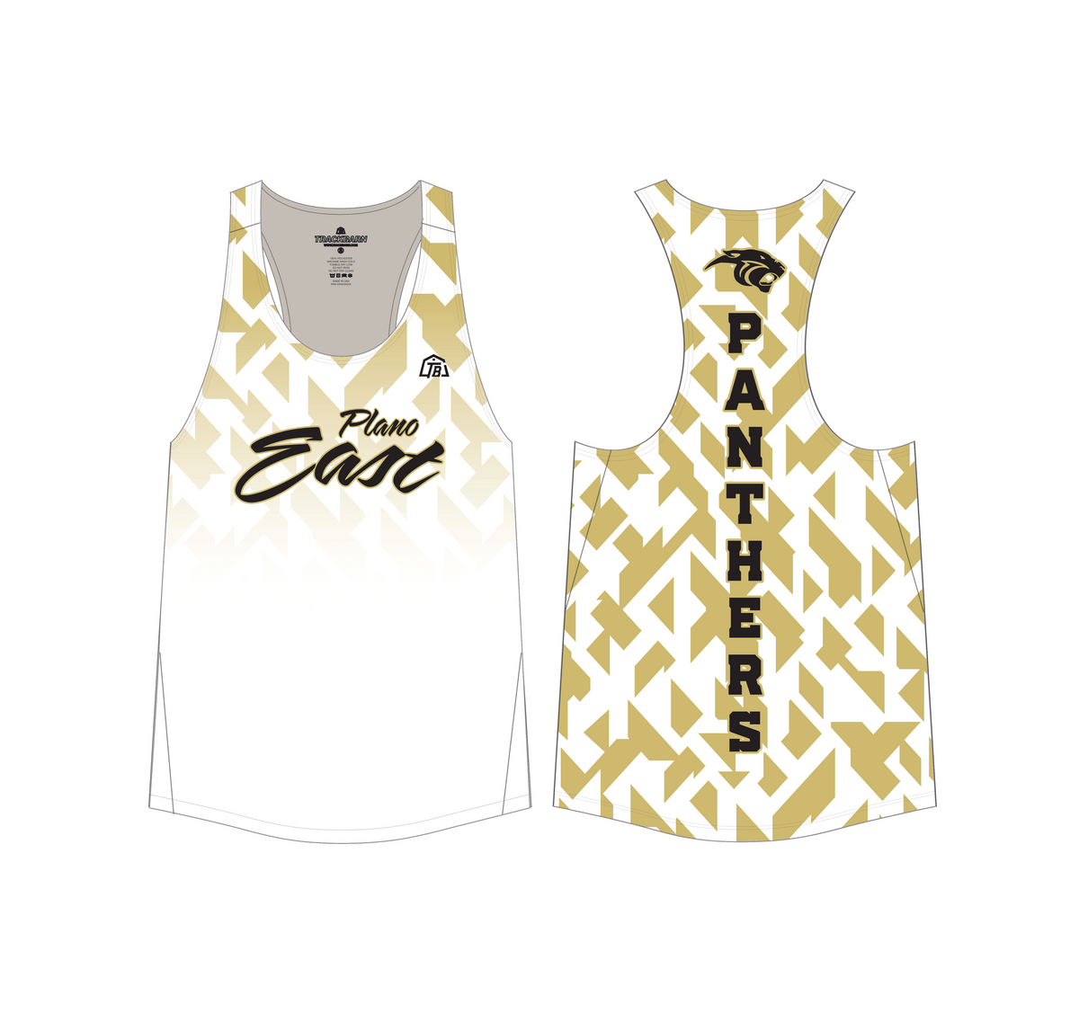 Plano East - Women Racer Tank - (1054) - TrackBarn