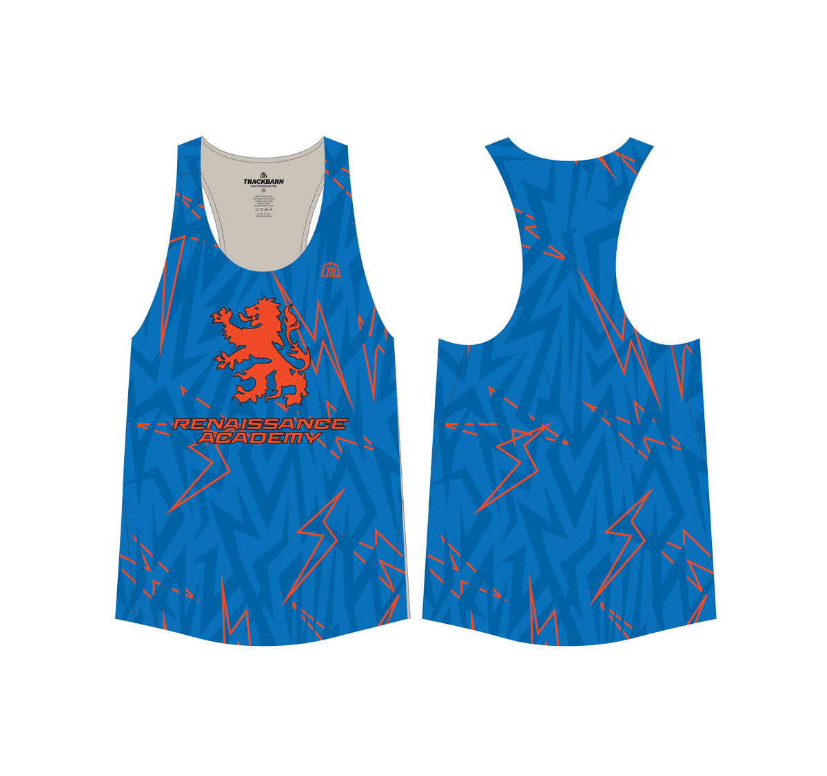 Renaissance Academy - Youth Track Singlet - (855) - TrackBarn