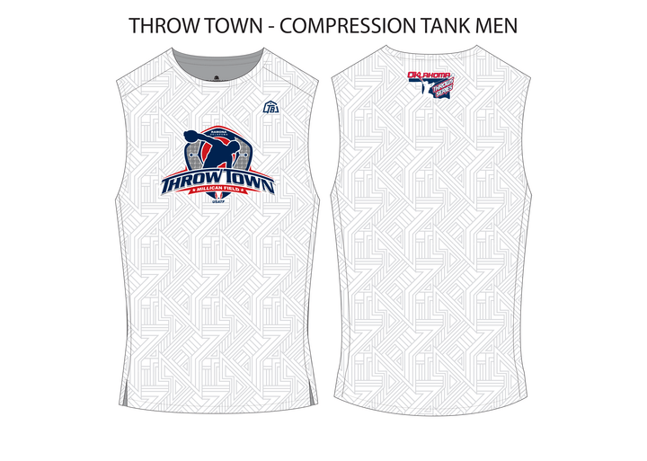 Seal Throwing Club LLC - Boys Compression Tank (2820) - TrackBarn
