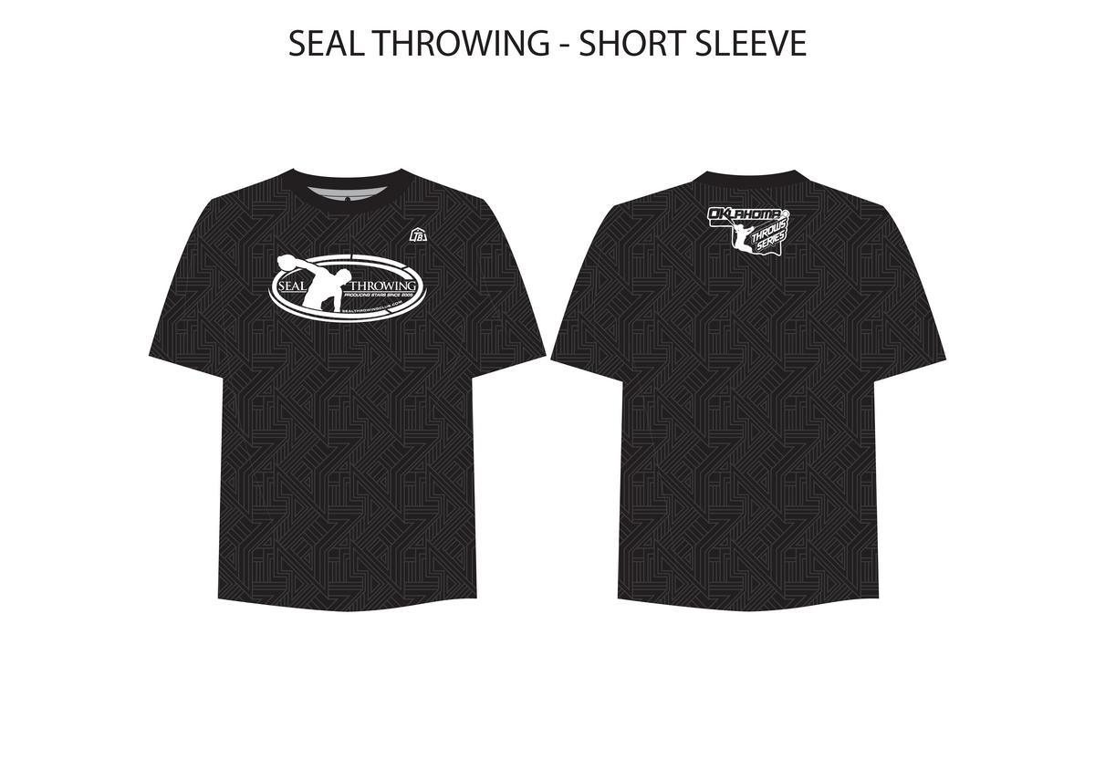 Seal Throwing Club LLC - Men Performance T-Shirt - Black - TrackBarn