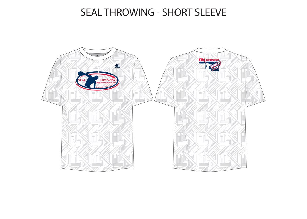 Seal Throwing Club LLC - Men Performance T-Shirt - White - TrackBarn