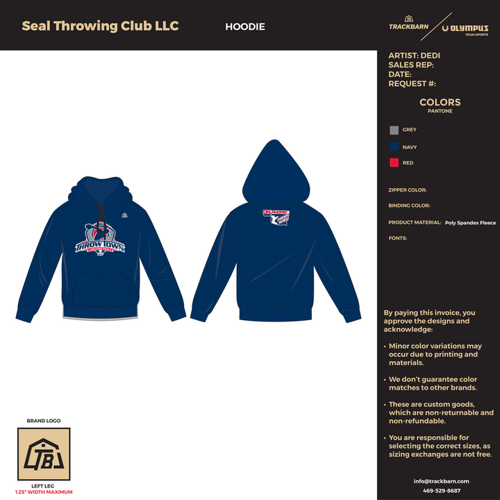 Seal Throwing Club LLC - Women Hoodie (1326) - TrackBarn