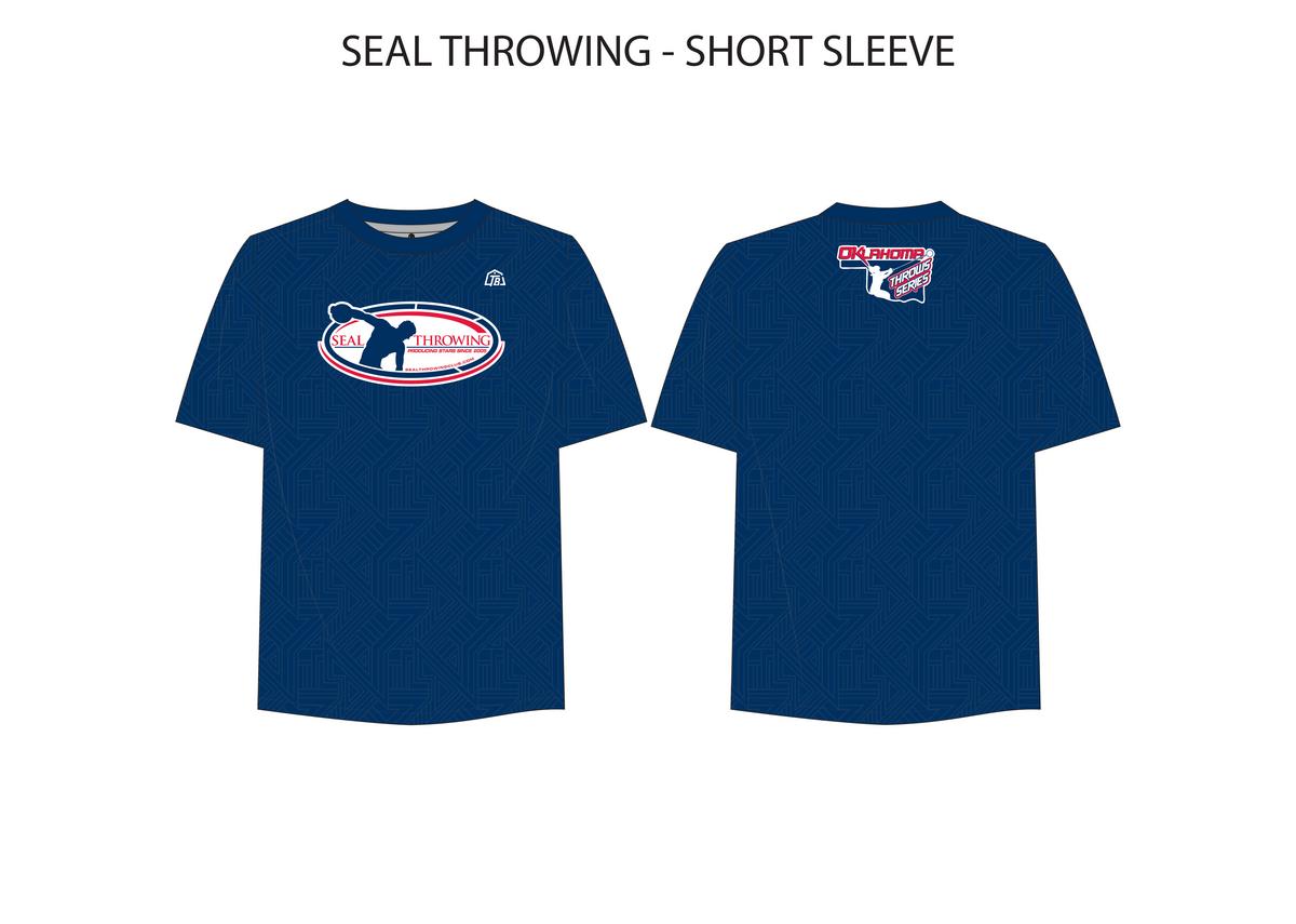Seal Throwing Club LLC - Women Performance T-Shirt - Blue - TrackBarn