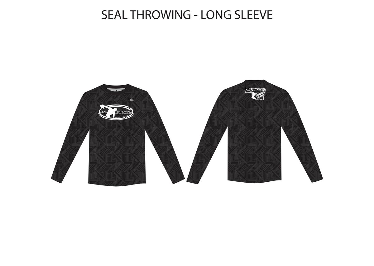 Seal Throwing Club LLC - Youth Long Sleeve - FT - Black - TrackBarn