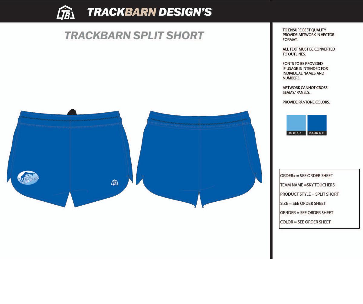 Sky Touchers - Men Split Track Short - TrackBarn