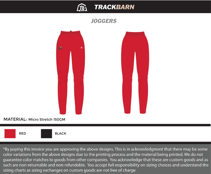 Spartans - Joggers (1064) - TrackBarn