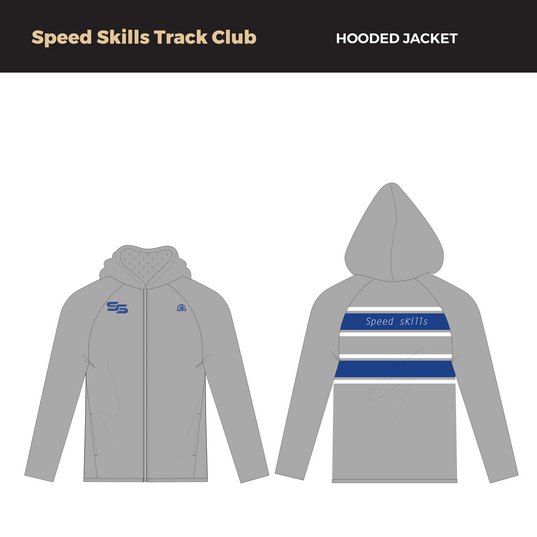 Speed Skills Track Club - Men Hooded Jacket (2880) - TrackBarn