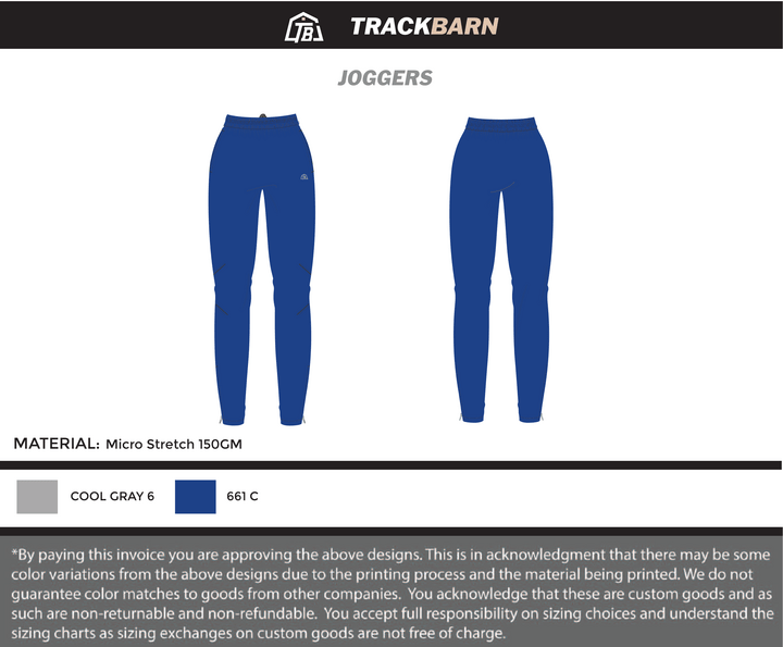 Speed Skills Track Club - Men Joggers (1521) - TrackBarn