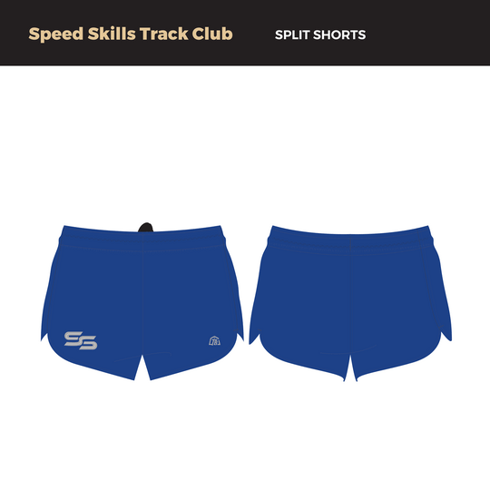 Speed Skills Track Club - Men Split Shorts (2885) - TrackBarn