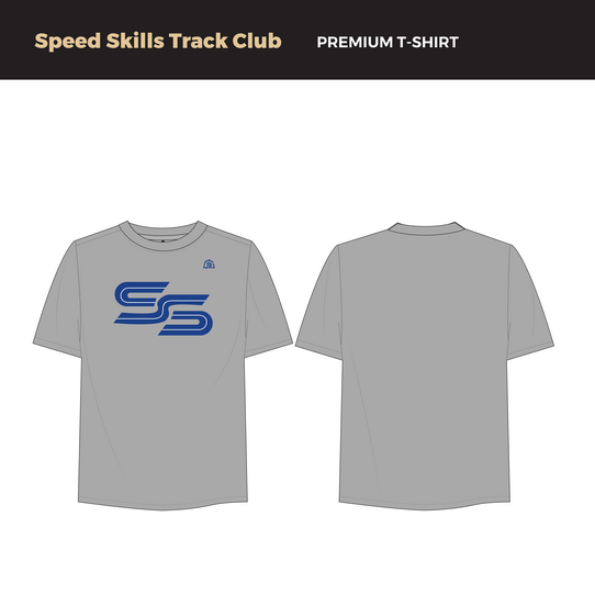 Speed Skills Track Club - Youth T-Shirt (2878) - TrackBarn