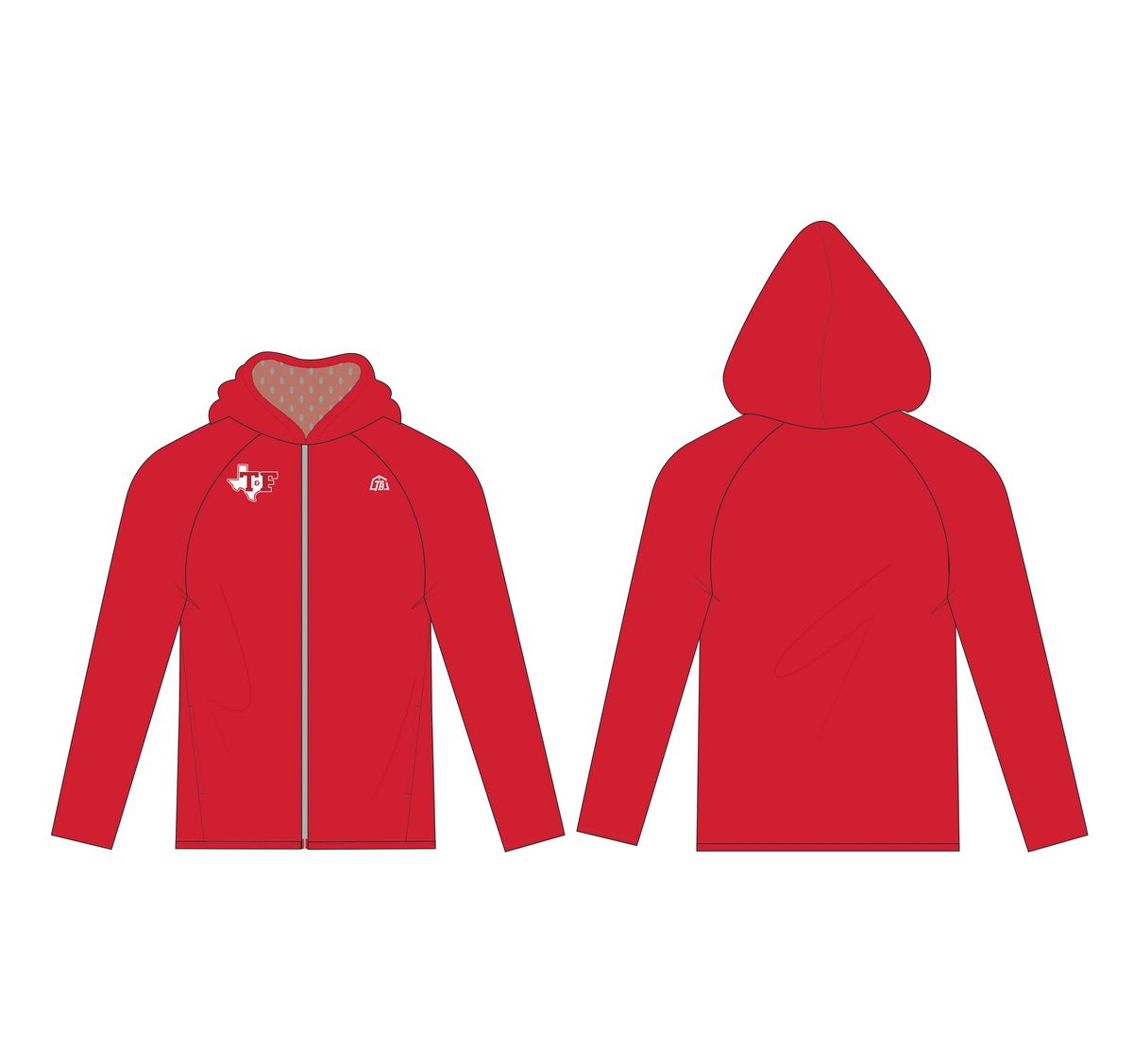 Tomball High School - Men Hooded Jacket - (749) - TrackBarn