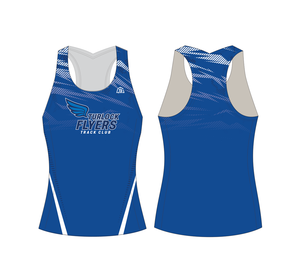 Turlock Flyers - Girls Compression Tank - (941) - TrackBarn