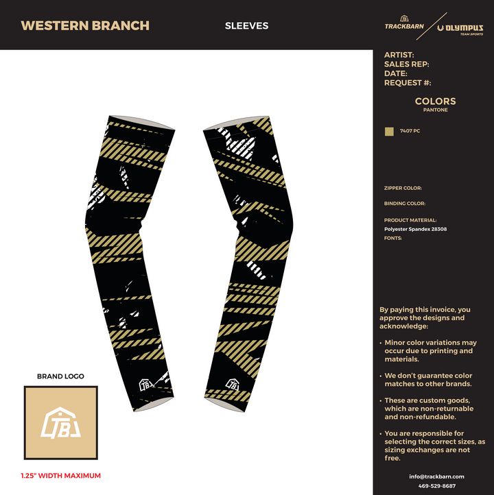 Western Branch - Adult Sleeve (1164) - TrackBarn