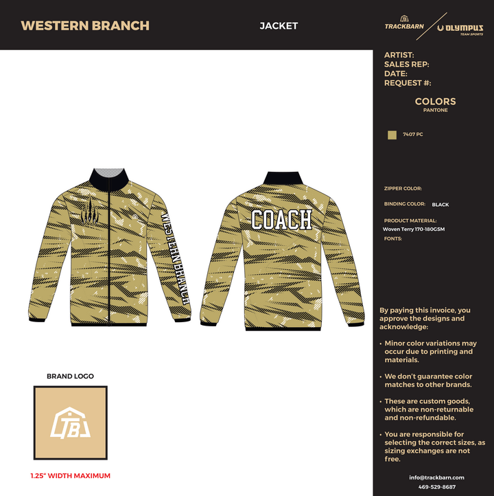 Western Branch - Men Hooded Jacket (1223) - TrackBarn
