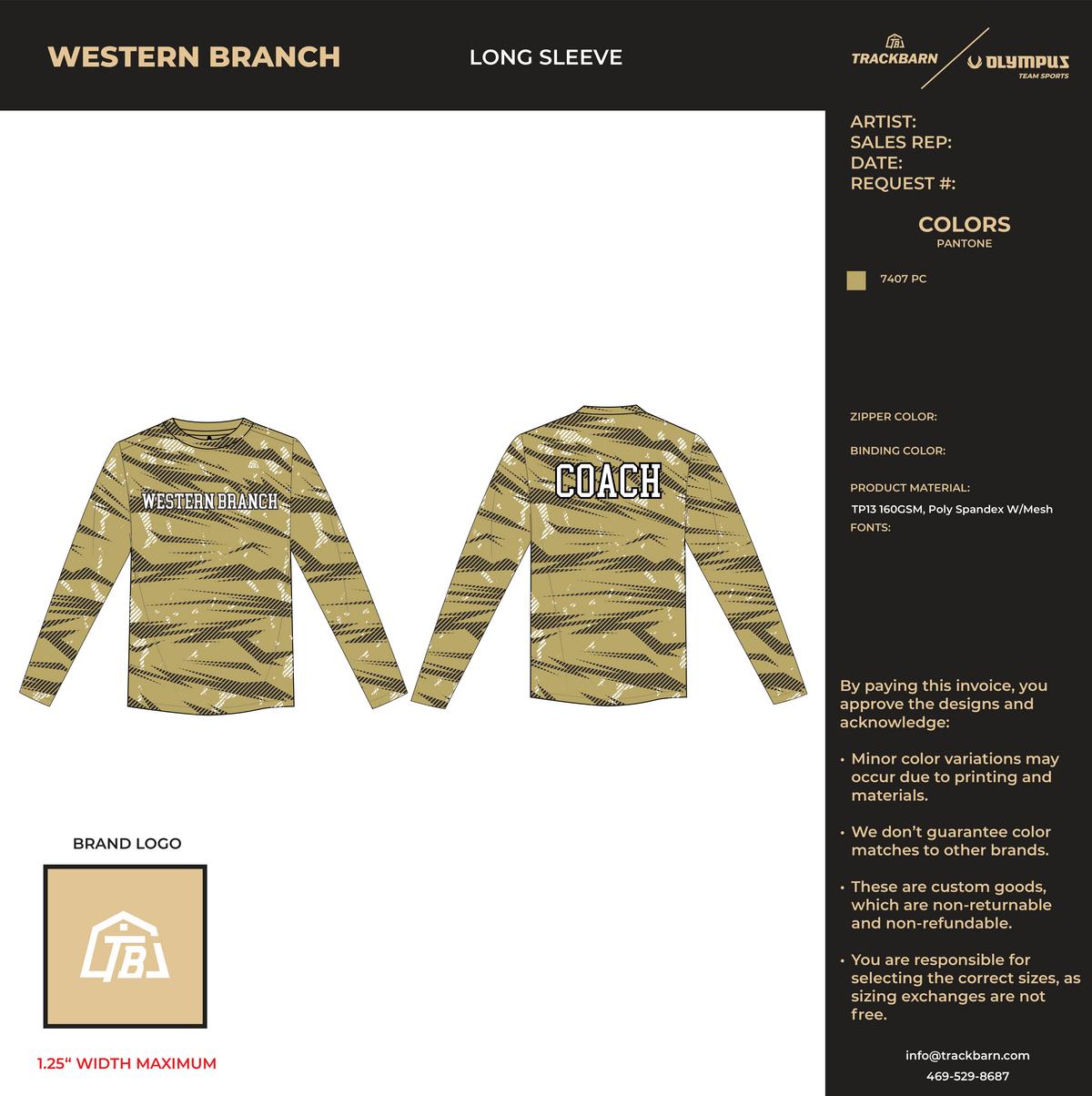 Western Branch - Women Stretch Light Long Sleeve - Beige - TrackBarn