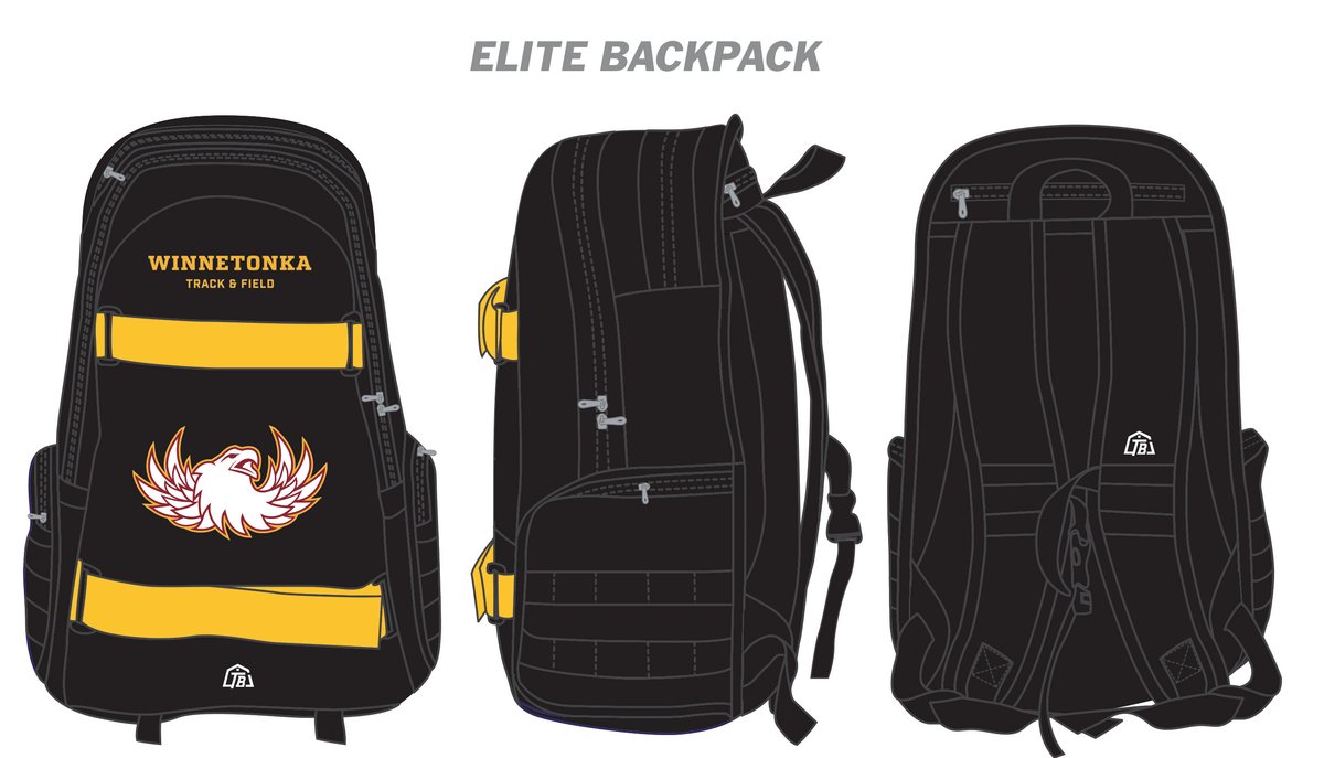 Winnetonka High School - Elite Backpack (1335) - TrackBarn