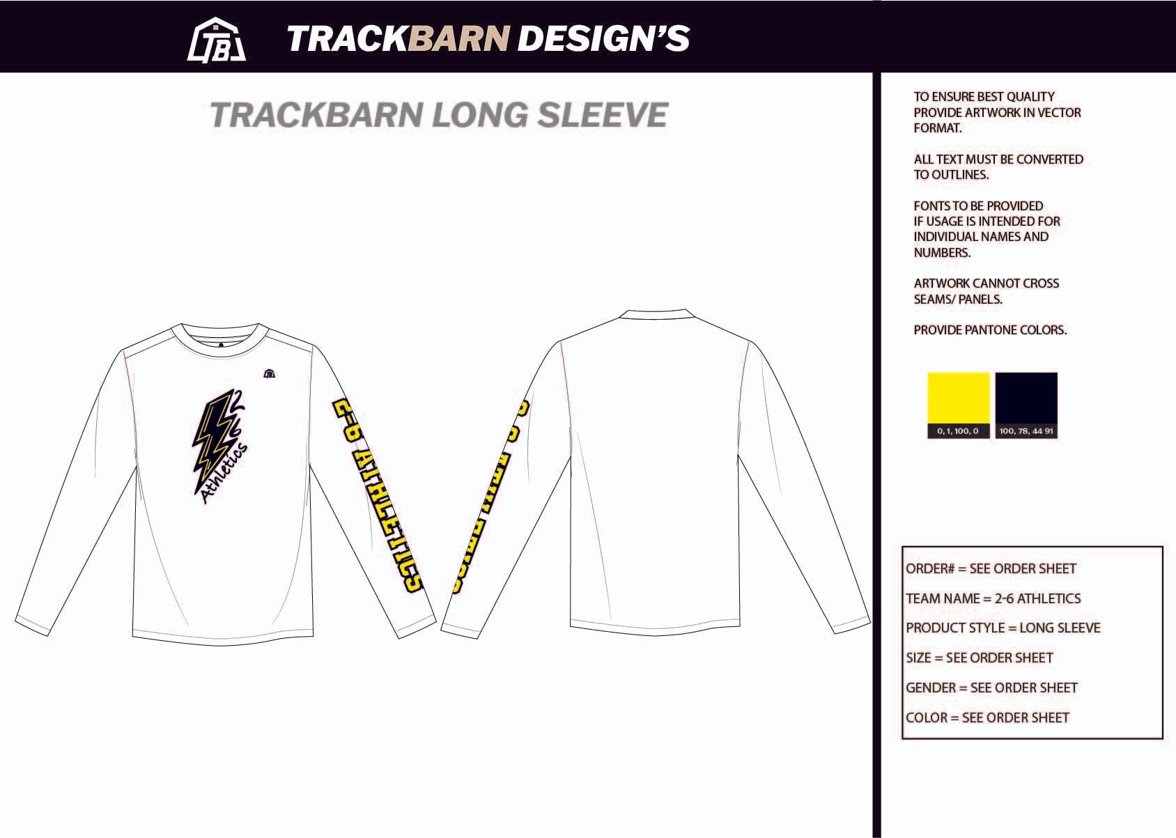 2 - 6 - Athletics - Youth Long Sleeve - TrackBarn