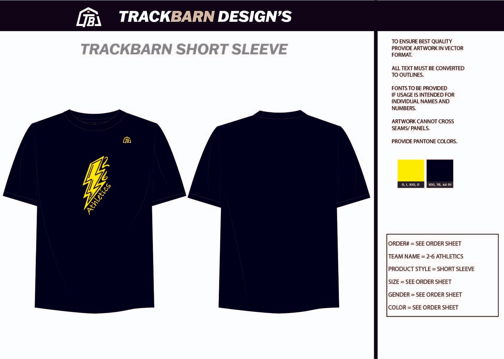 2 - 6 - Athletics - Youth Tech Tee - TrackBarn