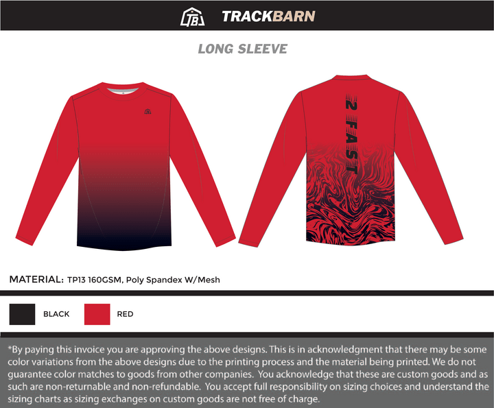 2 Fast Movement Performance - Women Stretch Light Long Sleeve (2775) - TrackBarn